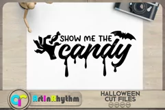 Show me the candy / Halloween Shirt SVG Product Image 3
