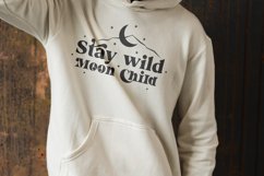 Stay wild moon child Svg, Moon phases svg, Positive svg Product Image 1