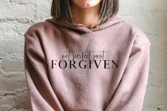 Not Perfect Forgiven SVG, Jesus svg, Christian svg, Bible Product Image 5
