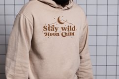 Stay wild moon child Svg, Moon phases svg, Positive svg Product Image 4