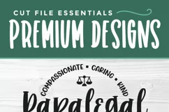 Stand out with our custom Paralegal SVG design. Create shirts and tote bags that celebrate the vital role of Paralegals. Compatible with Cricut and Silhouette cutting machines, this design lets you craft unique gifts for coworkers.