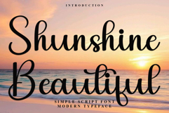 Shunshine Beautiful Product Image 1