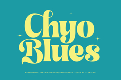 Shyne Roska - Groovy Serif Display Font Product Image 2