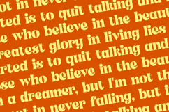 Shyne Roska - Groovy Serif Display Font Product Image 17