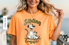 Sibling Ceasefire T shirt Design