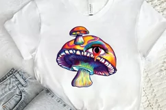 Watercolor Mushroom Eye PNG Clipart Product Image 2