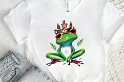 Watercolor The Prince Frog PNG Clipart Product Image 2