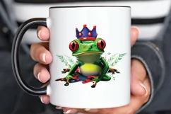 Watercolor The Prince Frog PNG Clipart Product Image 3