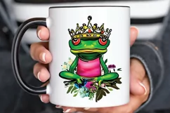 Watercolor The Prince Frog PNG Clipart Product Image 3