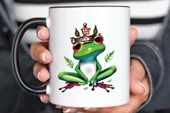 Watercolor The Prince Frog PNG Clipart Product Image 3