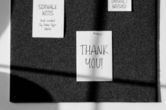 Sidewalk Notes - Imperfect Handbrushed Font Product Image 7