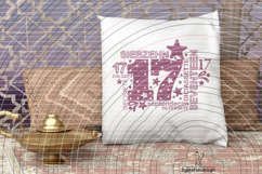 Seventeen Cutting File SVG DXF Product Image 3
