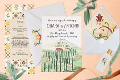 Siena Watercolor Tiles Folk Italy Product Image 7