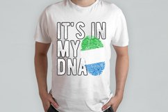 It&#039;s in my DNA Sierra Leone Flag Fingerprint PNG Sublimation Product Image 2
