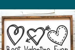 Valentine SVG | Best Valentine Ever SVG | Heart SVG Product Image 2
