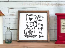 You are my Cup of Tea SVG, Tea Lovers SVG Product Image 2