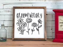 Wildflower SVG, Floral SVG, Flower SVG. Spring SVG | Bloom Product Image 2