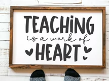 Teacher SVG | Teacher Gift SVG | Teacher Sign SVG Product Image 2
