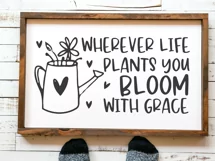 Bloom SVG, Wildflower SVG, Flower SVG, Daisy SVG, Garden Product Image 2