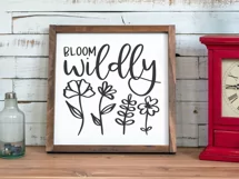 Wildflower SVG, Floral SVG, Flower SVG. Spring SVG | Bloom Product Image 2
