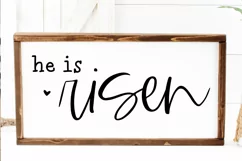 He Is Risen - Christian svg Product Image 4