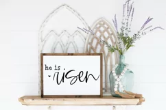 He Is Risen - Christian svg Product Image 5