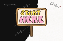 Retro Easter Clipart | Easter PNG Product Image 2