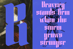 Silakins - New Blackletter Display Font Product Image 7