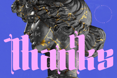 Silakins - New Blackletter Display Font Product Image 20