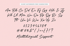 Silent Autograph - Modern Handwritten Script Font Product Image 6