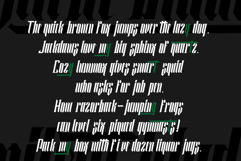 Silent Blade - Modern Blackletter Font Product Image 7