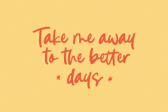 Silent Diary - Brush Script Font Product Image 4