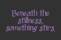 Silent Hollow Display Font Product Image 4