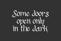 Silent Hollow Display Font Product Image 7