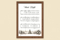 Christmas Carol Sheet Music, Christmas Sheet Music Printable Product Image 1