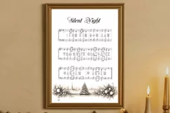 Christmas Carol Sheet Music, Christmas Sheet Music Printable Product Image 3