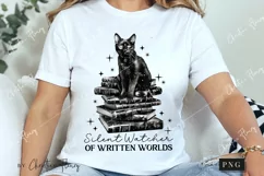 Silent Watcher Of Written Worlds Gothic PNG | Tortured Poet Product Image 3