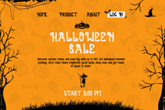 Silent Witch | Halloween Decorative Webfont for Spooky Ideas Product Image 3