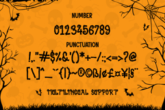 Silent Witch | Halloween Decorative Webfont for Spooky Ideas Product Image 9