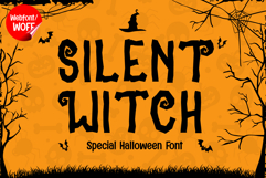 Silent Witch | Halloween Decorative Webfont for Spooky Ideas Product Image 1