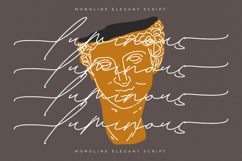 Silhouete Charming - Monoline Elegant Script Product Image 14