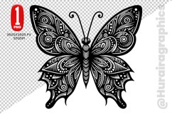 Silhouette Animal Clipart - PNG File Product Image 1