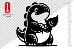 Silhouette Animal Clipart - PNG File Product Image 1