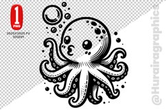 Silhouette Animal Clipart - PNG File Product Image 1