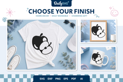 Apple Fruit SVG - Autumn Cut File Product Image 1