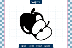 Apple Fruit SVG - Autumn Cut File Product Image 3