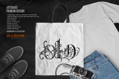 Antique sophistication old Lettering monogram logo Product Image 4