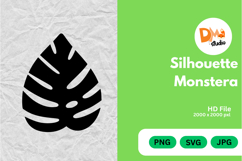 Silhouette Monstera Product Image 1