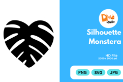 Silhouette Monstera Product Image 1