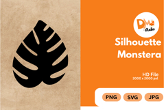 Silhouette Monstera Product Image 1